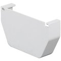 Amerimax Home Products Cap End Contemp Vinyl Wht 5In T0511